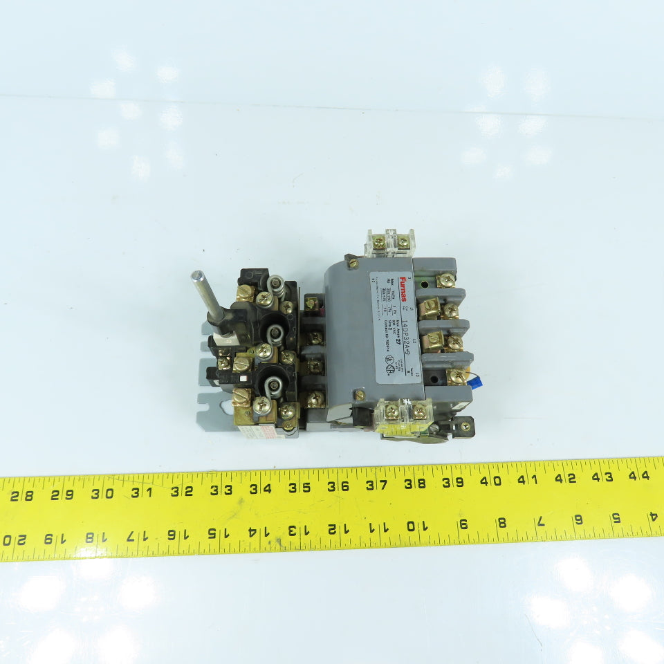 Furnas 14DP32A*9 Size 1 Motor Starter Contactor 120V Coil W/48DC31AA3 Overload