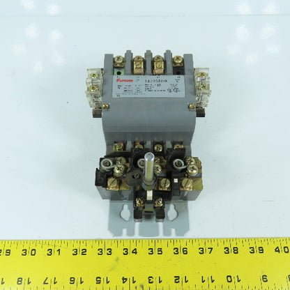 Furnas 14DP32A*9 Size 1 Motor Starter Contactor 120V Coil W/48DC31AA3 Overload