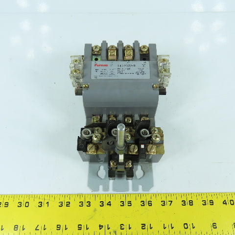 Furnas 14DP32A*9 Size 1 Motor Starter Contactor 120V Coil W/48DC31AA3 Overload