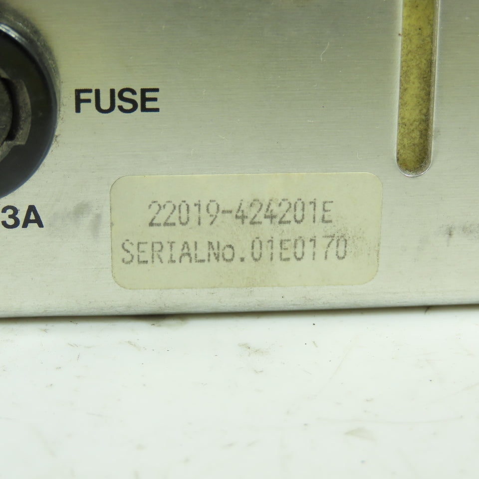 Industrial MRO 22019-424201E Power Supply Module 250V 3A