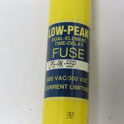 Buss LPS-RK-5SP 5A Fuses Low-Peak Duel Element Time Delay Lot of 10