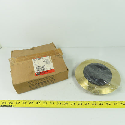 Walker RC3C20ABS Brass Dual Cover Flush Mount Floor Box Cover 7-3/8" OAL