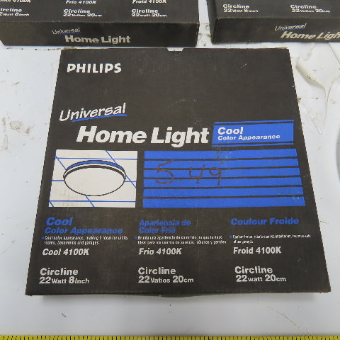 Philips FC8T9 Universal Home Light Cool Color 22W 8" Lot Of 4
