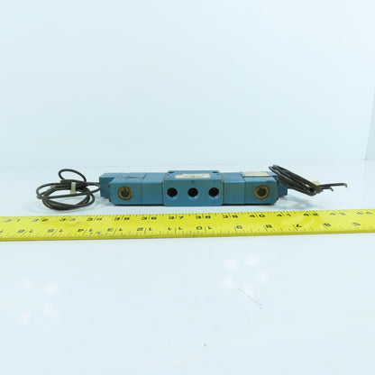 MAC 825C-PM-591CA-552 5/3 Pneumatic Solenoid Valve 150PSI 24VDC Coil