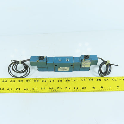MAC 825C-PM-591CA-552 5/3 Pneumatic Solenoid Valve 150PSI 24VDC Coil