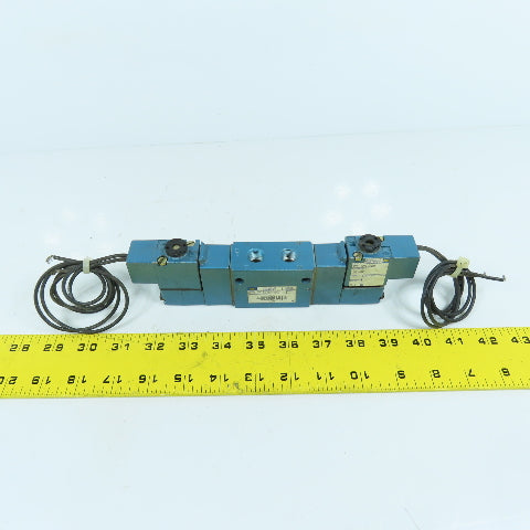 MAC 825C-PM-591CA-552 5/3 Pneumatic Solenoid Valve 150PSI 24VDC Coil