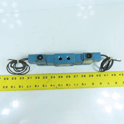 MAC 825C-PM-591CA-552 5/3 Pneumatic Solenoid Valve 150PSI 24VDC Coil
