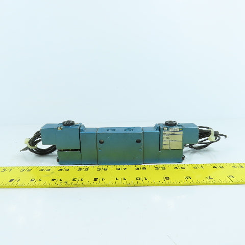 MAC 825C-PM-591CA-552 5/3 Pneumatic Solenoid Valve 150PSI 24VDC Coil