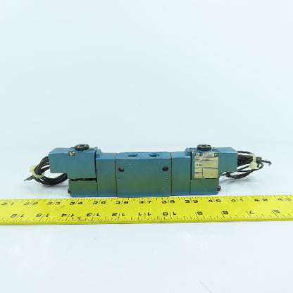 MAC 825C-PM-591CA-552 5/3 Pneumatic Solenoid Valve 150PSI 24VDC Coil
