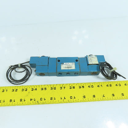 MAC 825C-PM-591CA-552 5/3 Pneumatic Solenoid Valve 150PSI 24VDC Coil