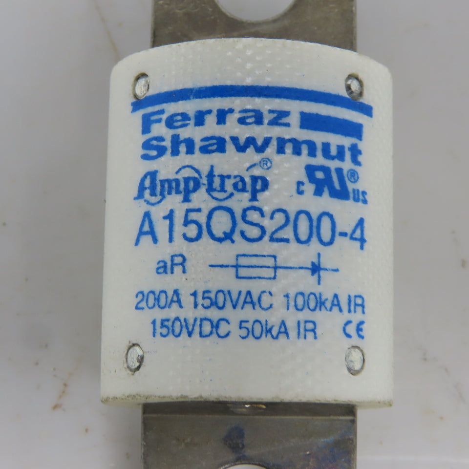Ferraz Shawmut A15QS200-4 Amptrap 200A 150V Fuse