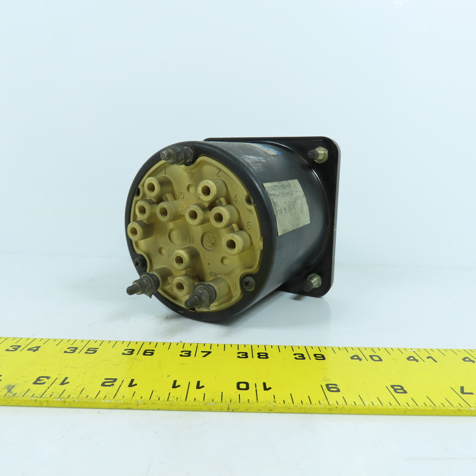 Crompton 08AA LSRL 0-200 Amperes Panel Mount Meter Gauge Type 077