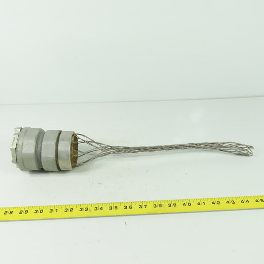 1-7/8" Strain Relief Cord Grip 2" NPT 18" OAL