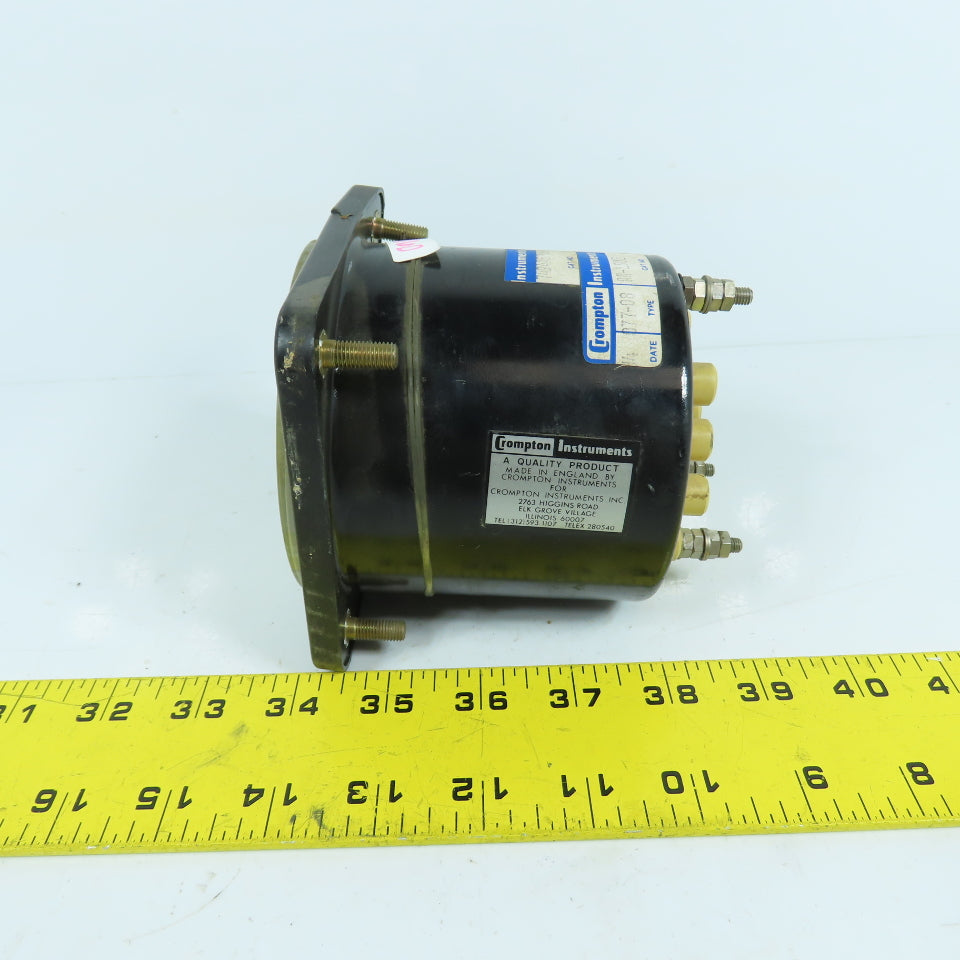 Crompton AA-LSUE 0-4000 Amperes Panel Mount Meter Gauge Type 077-08