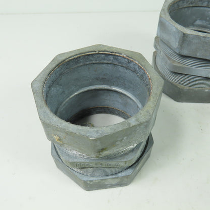 I006-I6A 2-1/2" Conduit Compression Coupler Lot Of 4