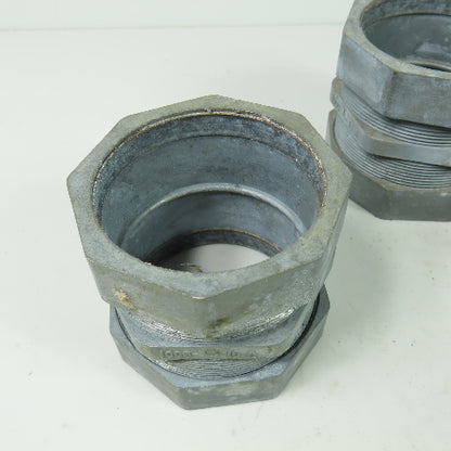 I006-I6A 2-1/2" Conduit Compression Coupler Lot Of 4