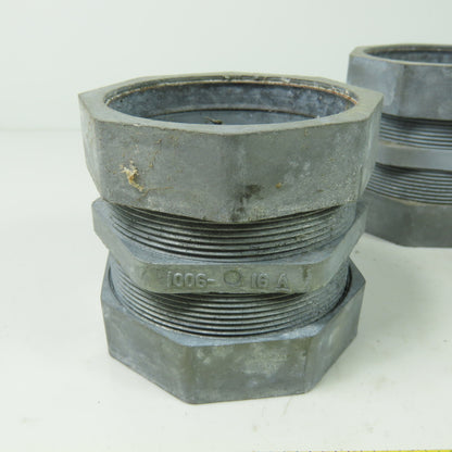 I006-I6A 2-1/2" Conduit Compression Coupler Lot Of 4