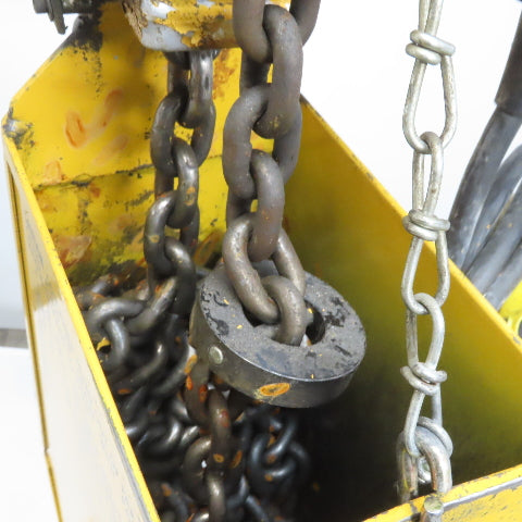 Budgit 115847-7 2 Ton 4000lb Electric Chain Hoist 15' Travel 8 FPM 230/460V 3Ph