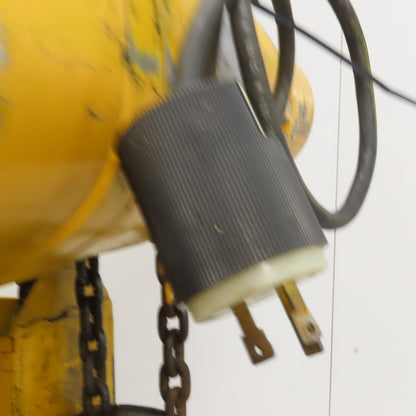 Budgit 115847-7 2 Ton 4000lb Electric Chain Hoist 15' Travel 8 FPM 230/460V 3Ph