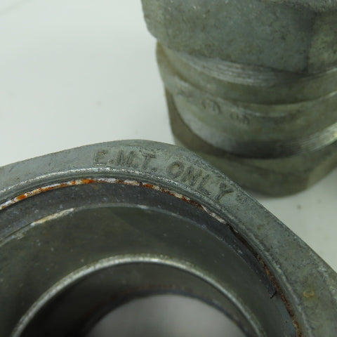 E.M.T Only 2-1/2" Conduit Compression Coupler Lot Of 4