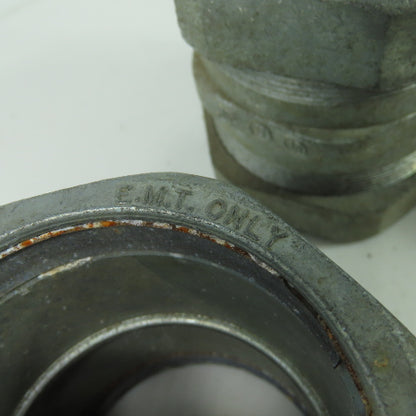 E.M.T Only 2-1/2" Conduit Compression Coupler Lot Of 4