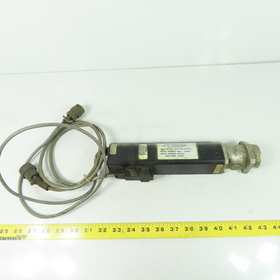 Atlas Copco K256870EX 302-006A Magnet Brushless Servo Motor W/ Splined End