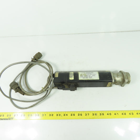 Atlas Copco K256870EX 302-006A Magnet Brushless Servo Motor W/ Splined End