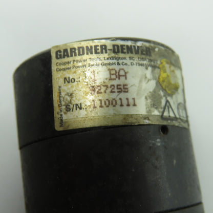 Gardner Denver 1K2A 926874 1BA 927255 Cooper Electric Nutrunner W/ Splined End