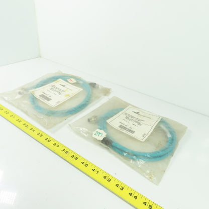 Cooper Cruise Hinds 5000135-96 Receptacle Cable Cordset 60V 2A 6'-7" L Lot Of 2