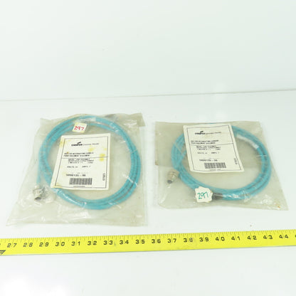 Cooper Cruise Hinds 5000135-96 Receptacle Cable Cordset 60V 2A 6'-7" L Lot Of 2