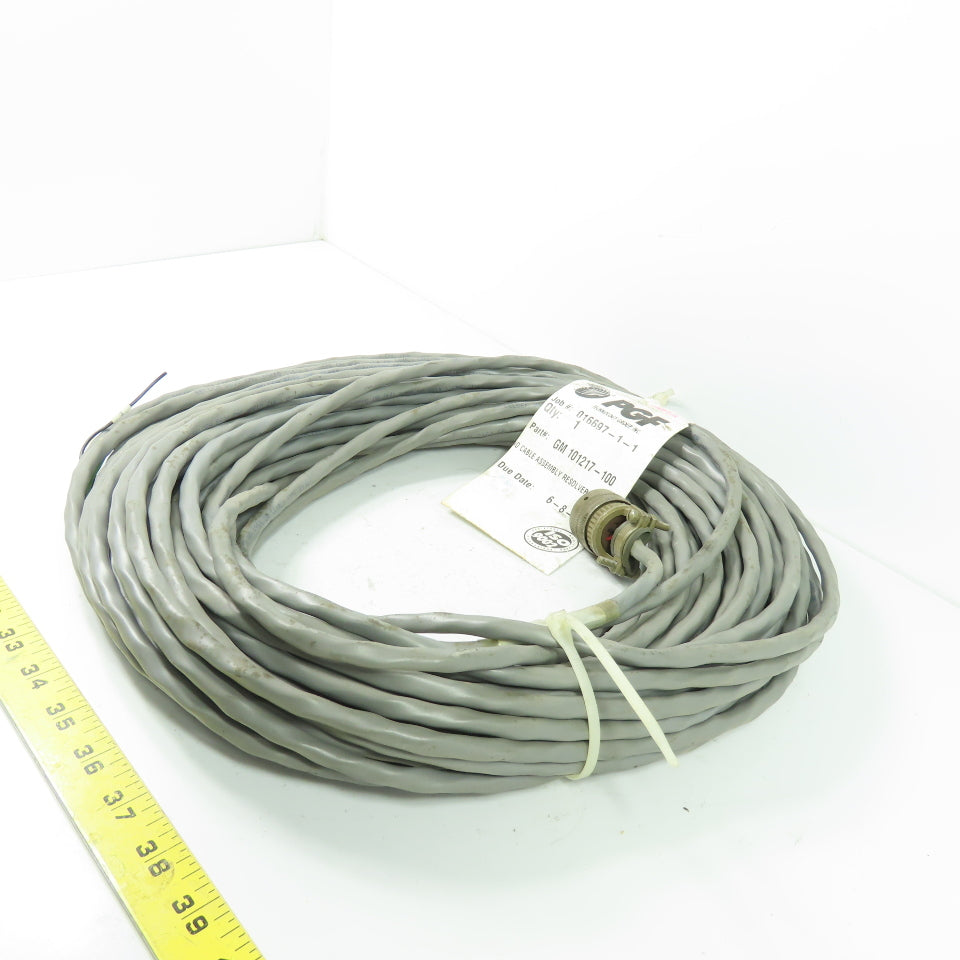 GM 101217-100 ID Cable Assembly Resolver Assembly 11-Pin Female Plug To Cut End