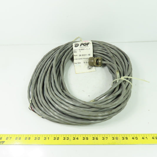 GM 101217-100 ID Cable Assembly Resolver Assembly 11-Pin Female Plug To Cut End