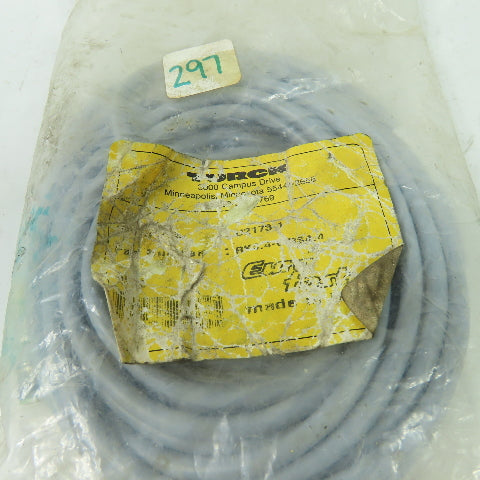 Turck RK4.4-6-RS4.4 Cordset Cable Euro Fast 4-Pin Female To 4-Pin Male