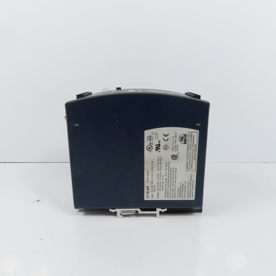 Puls CT10.241 Dimension 24-28V DC 10A Power Supply 3PH 380-480VAC Input 0.9A