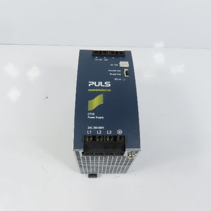 Puls CT10.241 Dimension 24-28V DC 10A Power Supply 3PH 380-480VAC Input 0.9A