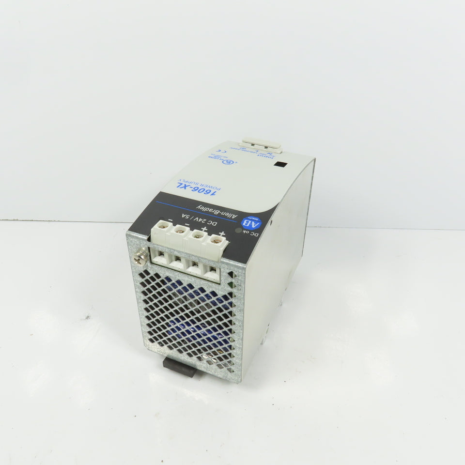 Allen Bradley 1606-XL120D 24V DC 5A Power Supply 1PH 100-120/200-240VAC Input