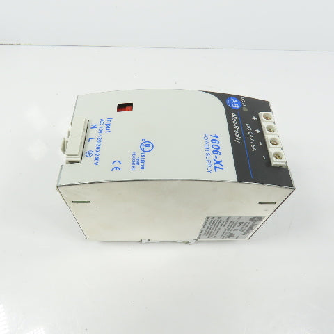 Allen Bradley 1606-XL120D 24V DC 5A Power Supply 1PH 100-120/200-240VAC Input