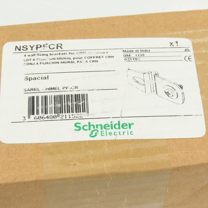 Schneider NSYPFCR Wall Fixing Lugs For CRn Enclosure 2 Boxes (8 Pieces)