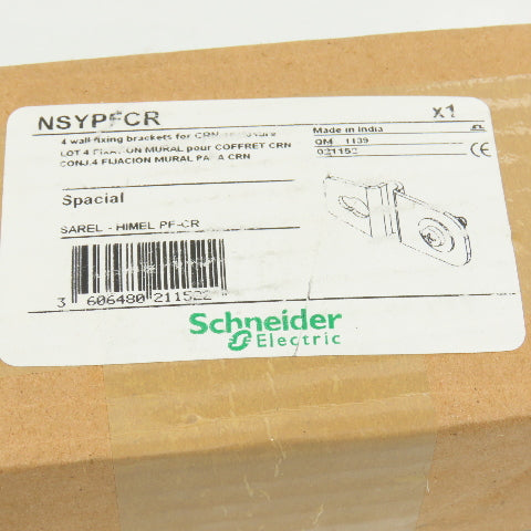 Schneider NSYPFCR Wall Fixing Lugs For CRn Enclosure 2 Boxes (8 Pieces)
