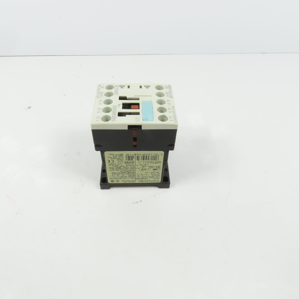 Siemens 3RT1015-1AK61 Sirius 3R Motor Starter Contactor 120V Coil 5HP