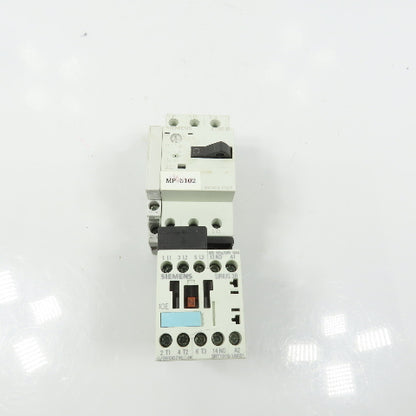 Siemens 3RT1015-1AK61 Sirius 3R 5HP Contactor 120V Coil W/ 3RV1011-1DA10