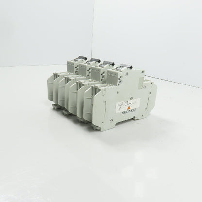 Schneider C60 Multi 9 20A Rail Mount Single Pole Circuit Breakers 240VAC Lot/4