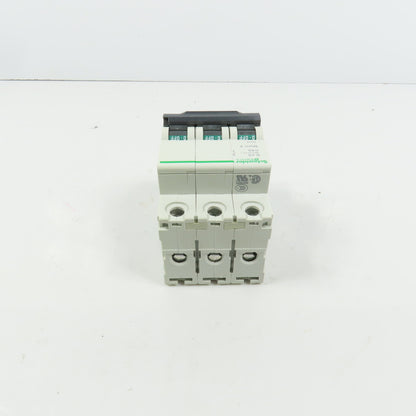 Schneider C60 Multi 9 D 4A Rail Mount 3-Pole Circuit Breakers 480/277VAC