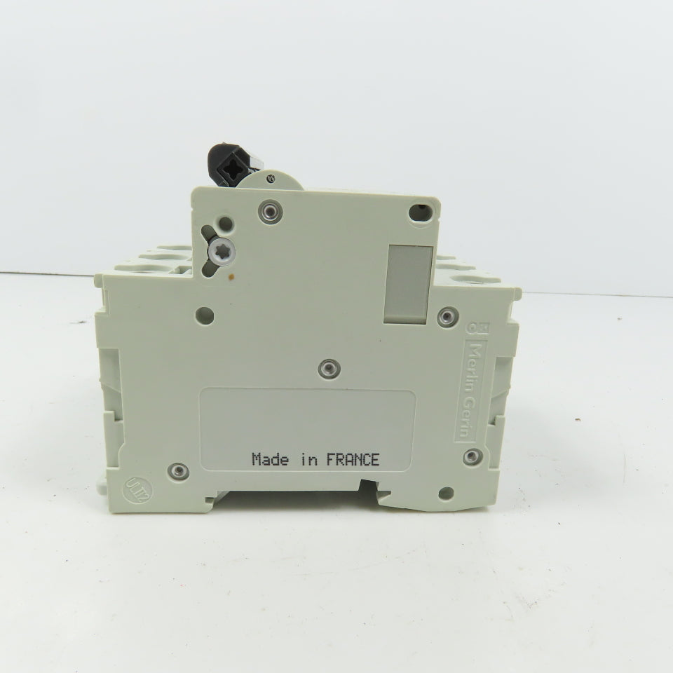 Schneider C60 Multi 9 D 4A Rail Mount 3-Pole Circuit Breakers 480/277VAC