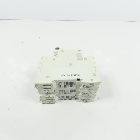 Schneider C60 Multi 9 D 4A Rail Mount 3-Pole Circuit Breakers 480/277VAC