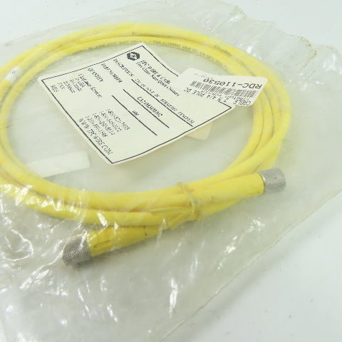 TPC Wire CA24M34M002 2M 4/4 Pole DC Straight Female To Straight Female 4-Pin