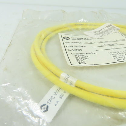 TPC Wire CA24M34M002 2M 4/4 Pole DC Straight Female To Straight Female 4-Pin