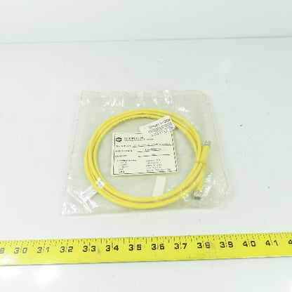 TPC Wire CA24M34M002 2M 4/4 Pole DC Straight Female To Straight Female 4-Pin
