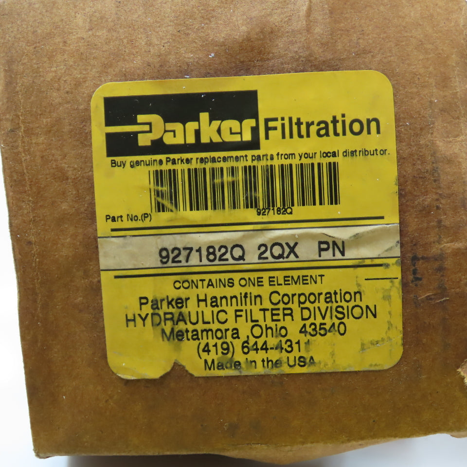Parker 927182Q 2QX PL Hydraulic Oil Filter Element OEM