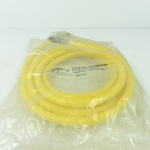 Canfield 51C7-1090024 Cordset Cable 120VDC 240VAC 3-Pin Female Plug